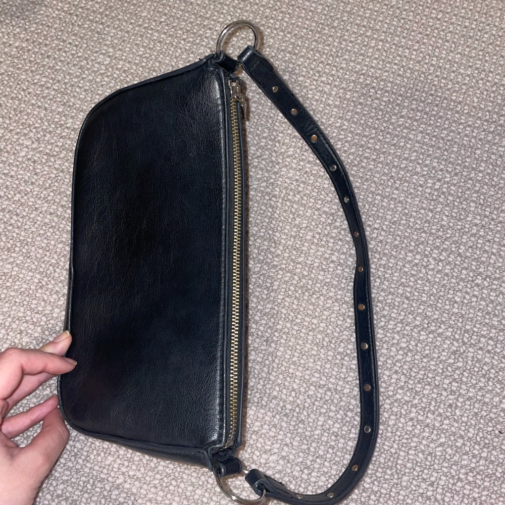 H&M small black studded purse - Picture 2 of 3